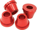 ZETA - ZE37-0321 - Rubber Killer Handlebar Aluminum Bushings, Red