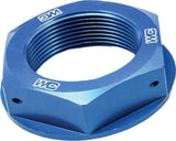 Works Connection 24-300 Blue Anodized Aluminum Steering Stem Nut - Made In USA