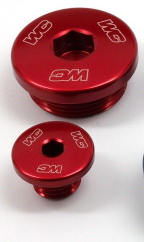 Works Connection - 24-535 - Engine Plugs, Red - Made In USA