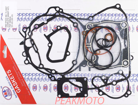 Yamaha YZ125  2005-2016 Complete Gasket Kit K&S Technologies 71-4007