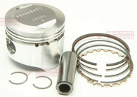 Wiseco 4840M04750 Piston Kit 0.50mm Oversize to 47.50mm, 11.0:1 High Compression