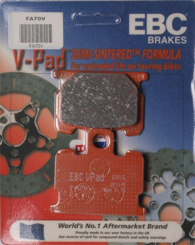 EBC FA70V Touring Bike Semi-Sintered V Brake Pads