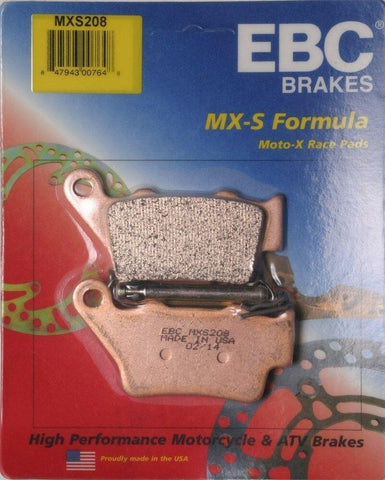 EBC - MXS208 - MXS Series Race Sintered Brake Pads