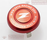 ZETA - ZE58-4133 - Aluminum Steering Stem Nut Cap, Red