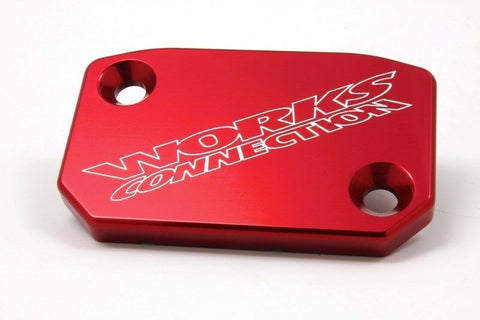 Works Connection 21-075 Brembo Clutch Master Cylinder Cover Cap Red -Made In USA