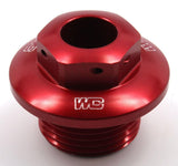 Works Connection 24-405 Red Anodized Aluminum Steering Stem Nut KTM Husqvarna