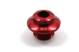 Works Connection 24-405 Red Anodized Aluminum Steering Stem Nut KTM Husqvarna