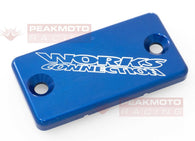 Works Connection 21-020 BLUE Front Brake Master Cylinder Cover Cap Made In USA