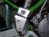 Works Connection Aluminum Frame Guards 15-107 Kawasaki KX80 KX85 KX100 to 2013