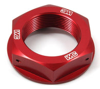 Works Connection 24-325 Red Anodized Aluminum Steering Stem Nut - Made In USA