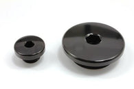 Works Connection - 24-556 - Black Engine Plugs Yamaha - Made In USA