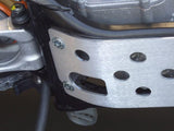 Works Connection 10-435 MX Skid Plate Standard Coverage with RIMS- Made In USA