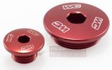 Works Connection - 24-508 - Engine Plugs, Red - Made In USA