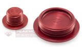 Works Connection - 24-508 - Engine Plugs, Red - Made In USA