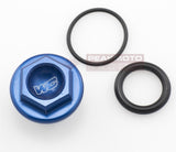 Works Connection 24-012 Blue Oil Filler Plug Suzuki RM80 RM85 RM125 RM250