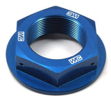 Works Connection 24-360 Blue Anodized Aluminum Steering Stem Nut - Made In USA