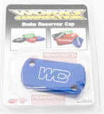 Works Connection 21-600 Blue Anodized Rear Brake Master Cylinder Cover