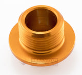 Works Connection 24-380 Orange Anodized Aluminum Steering Stem Nut KTM Husqvarna