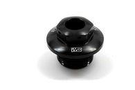 Works Connection 24-385 Black Anodized Aluminum Steering Stem Nut KTM Husqvarna