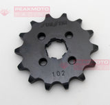 SUNSTAR 10214 14T Steel Countershaft Front Sprocket Honda CRF110F XR80R CRF80F