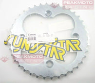 SUNSTAR 2-346538 38T Steel Rear Sprocket For Honda TRX250R TRX450R TRX450ER