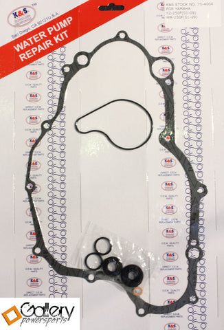 Yamaha YZ250F 01-09 Water Pump Repair Kit Gaskets Seals