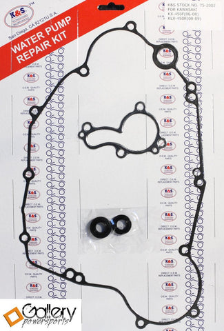 Kawasaki KX450F 06-08 Water Pump Repair Kit Gaskets